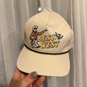 Best in the West Cream Hat